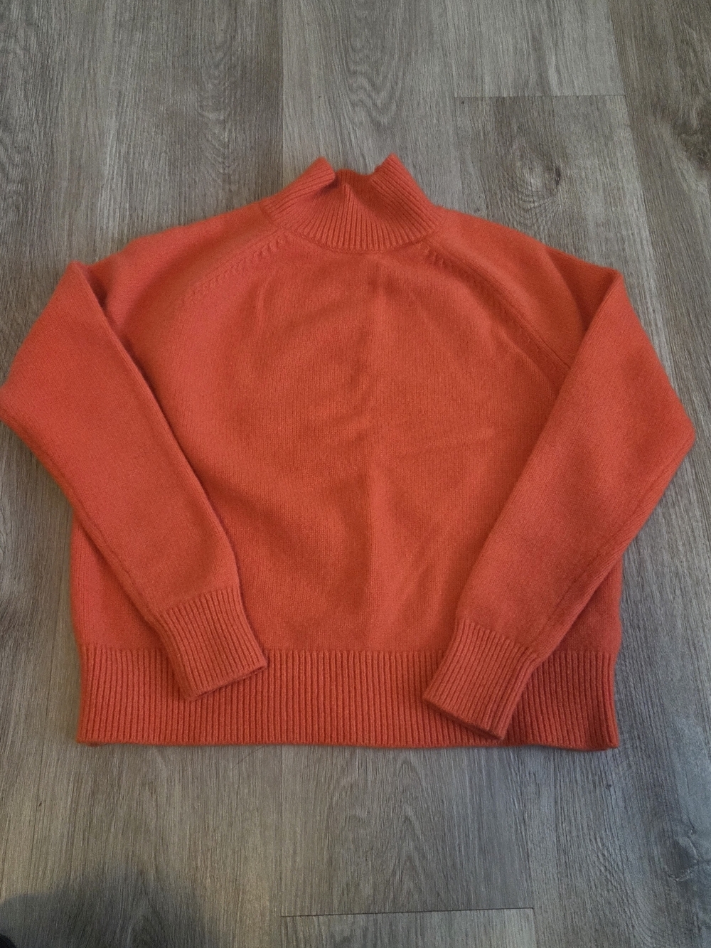 Boden Orange Turtleneck Sweater - Picture 4 of 8